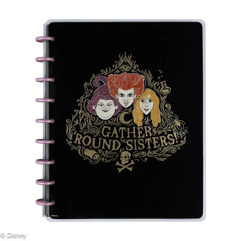 Happy Planner Hocus Pocus carnet à disques ligné pointillé