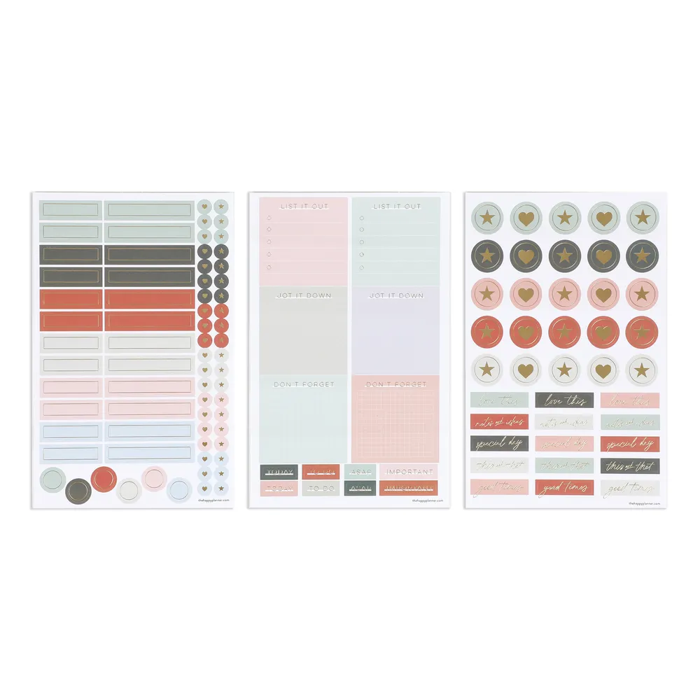 Happy Planner Everyday Magic journal pointillé 80 feuilles 160gsm