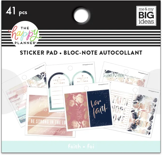 Happy Planner Rejoicing mini stickers foi 41 pièces
