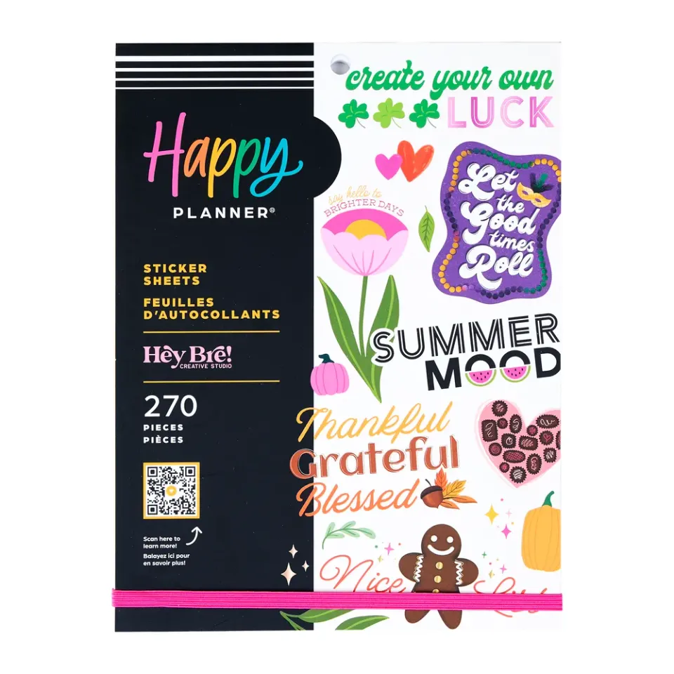 Happy Planner Seasons of Joy stickers large value pack 270 saison