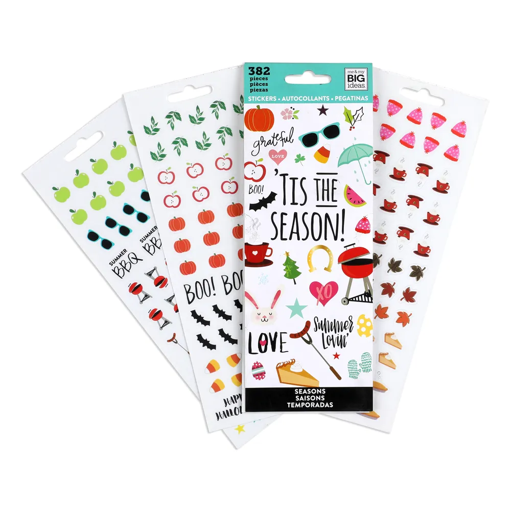 Me & my big ideas For Every Season stickers 8 planches 382 saison