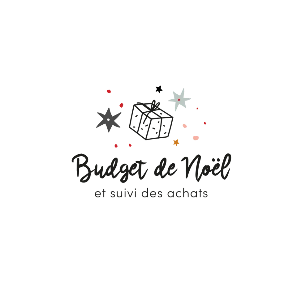 Les Belles Combines Budget de Noël fiche à imprimer bilingue