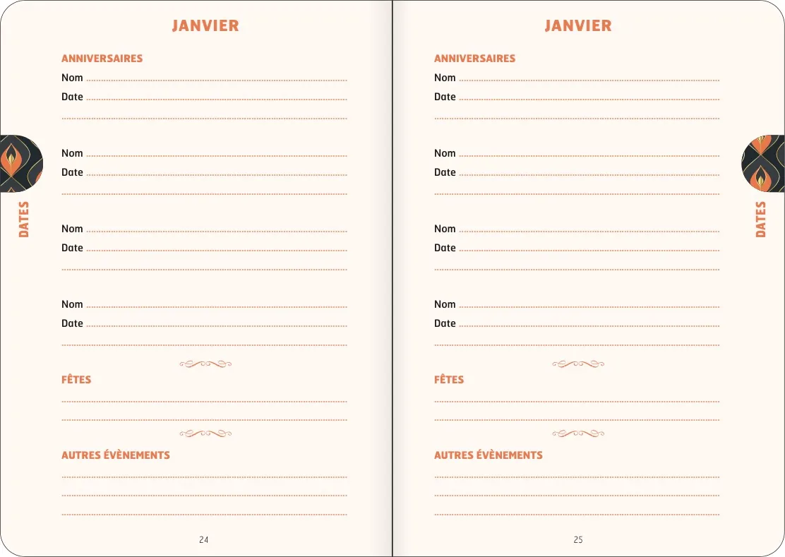 Frigobloc Mon Carnet Anti-Oubli carnet 6 catégories