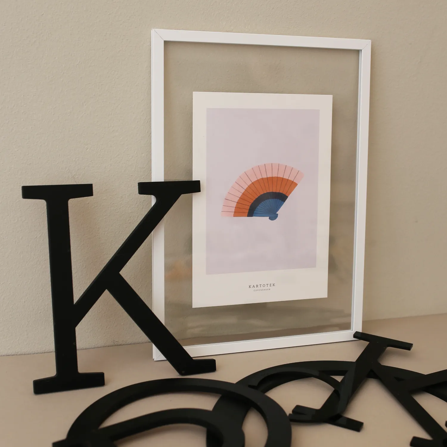 Kartotek Fan carte A5 illustration éventail