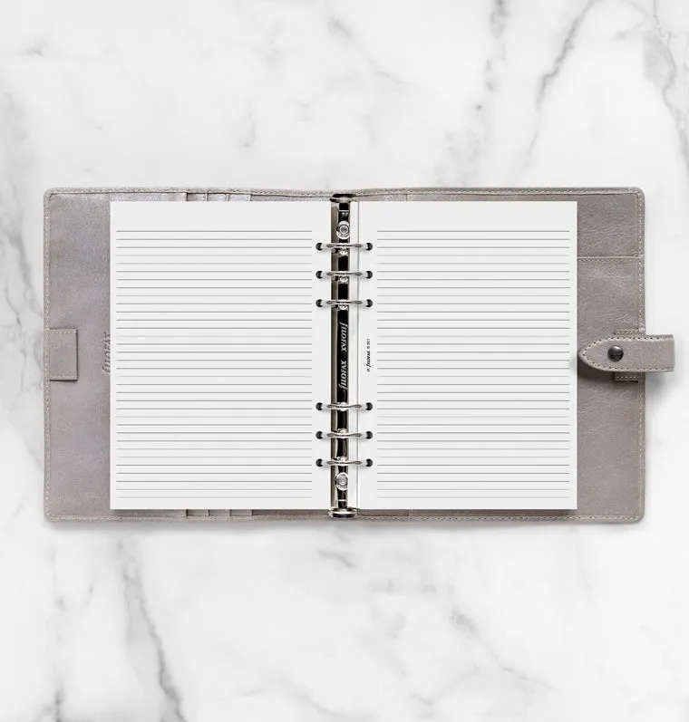 Filofax Classic bloc-notes ligné A5 blanc 50 feuilles