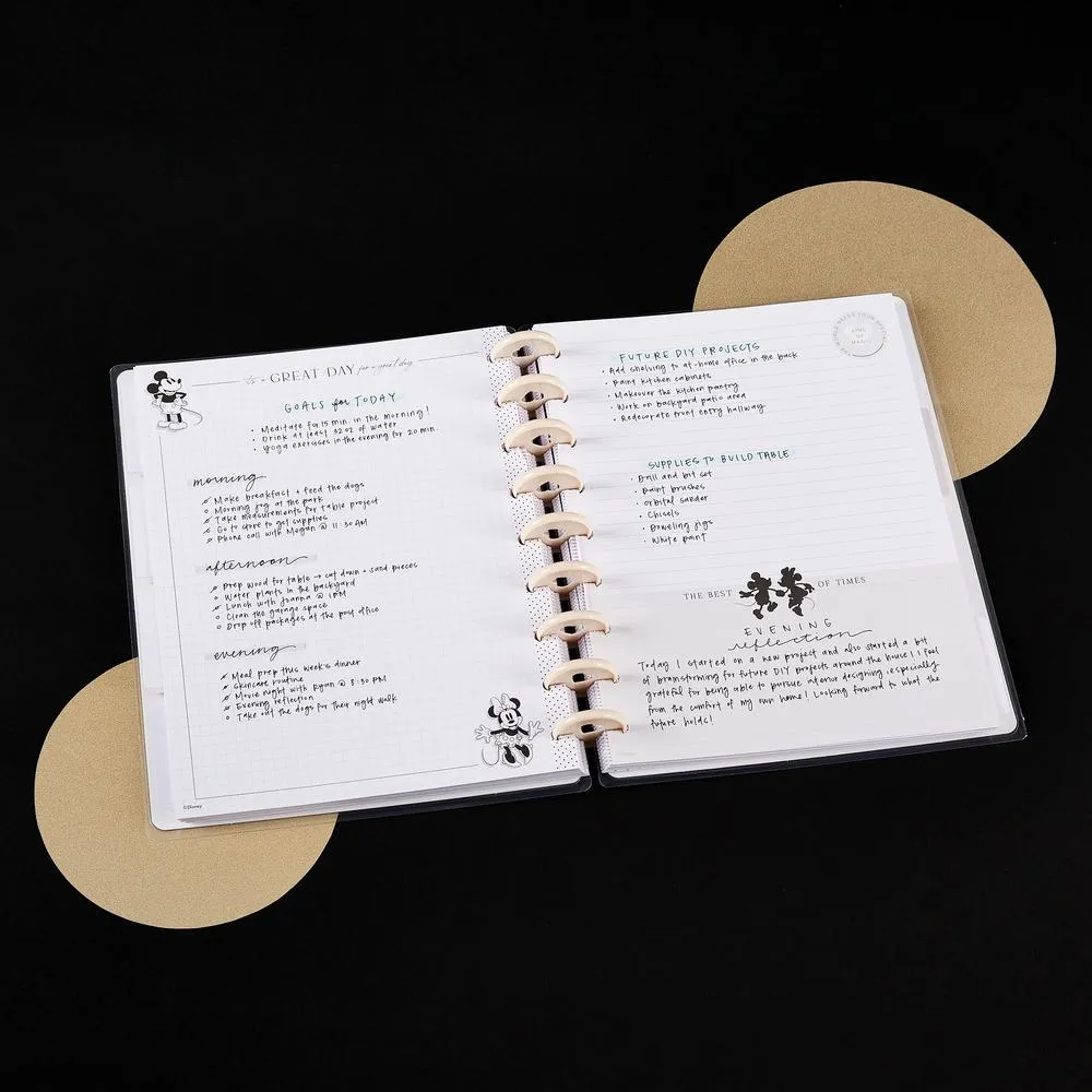 Happy Planner Disney Mickey Minnie papier Classic 40