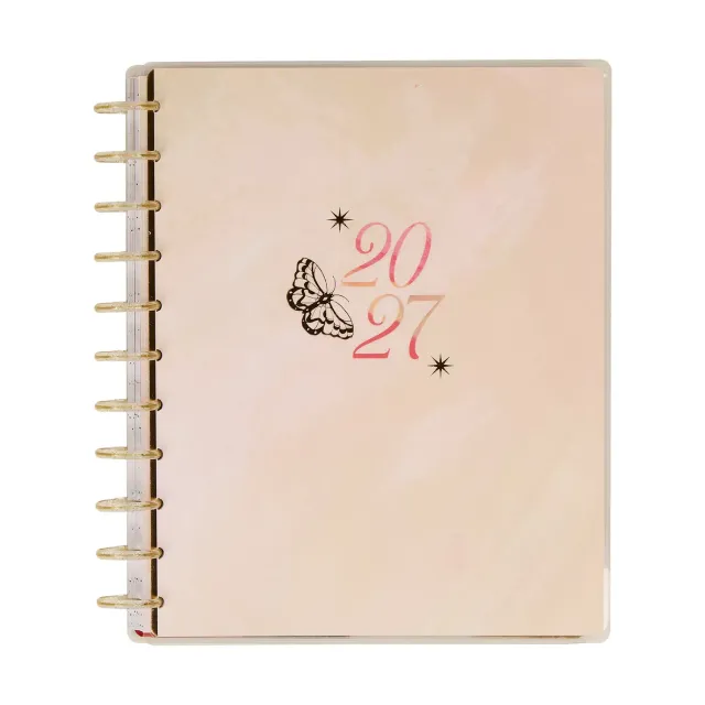 Happy Planner Abstract Autumn agenda 2027 Big horizontal