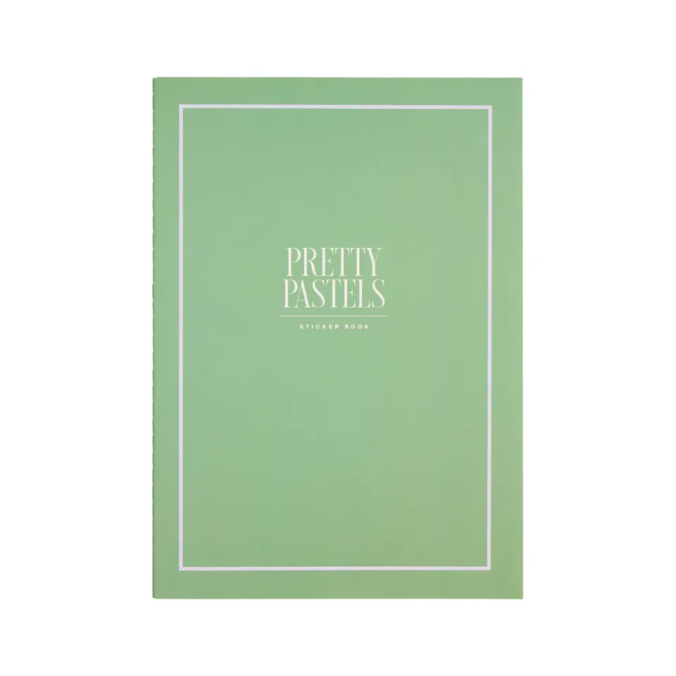 Happy Planner Pastels Folio Sticker Booklet A5 carnet autocollants pastel