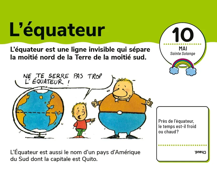 Les Incollables Un mot par jour CE2 8/9 ans calendrier 2021