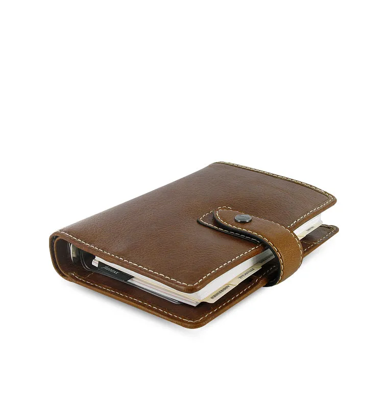 Filofax Malden Pocket organiseur cuir ocre