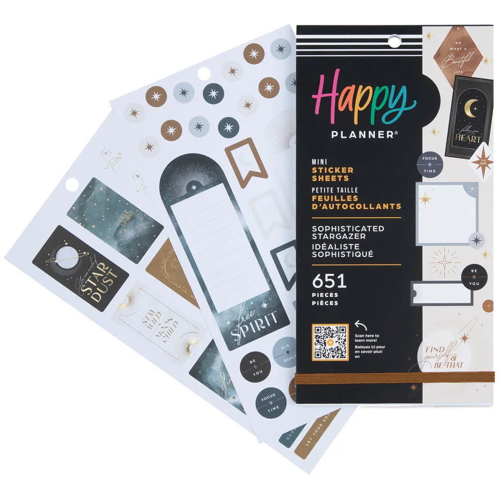 Me & my big ideas Stargazer stickers mini célestes 651