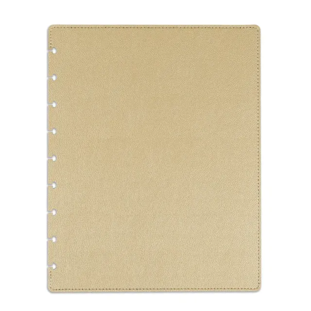 Happy Planner Classic couverture dorée faux cuir