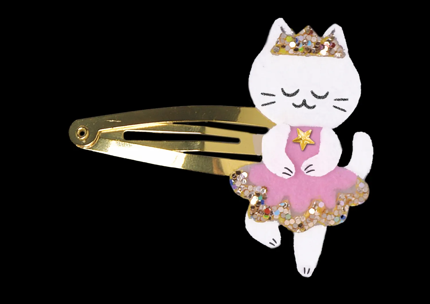 Miaou Mon semainier créatif coffret 7 barrettes chat