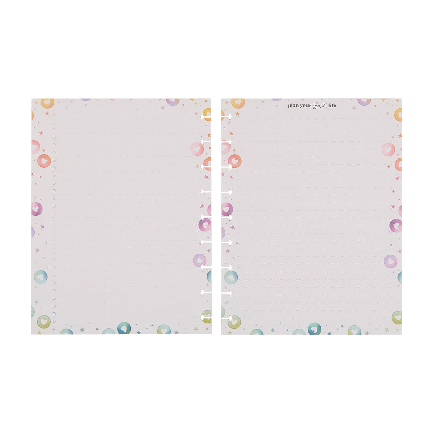 Happy Planner 10 Years recharge checklist Classic 40 feuilles ligné