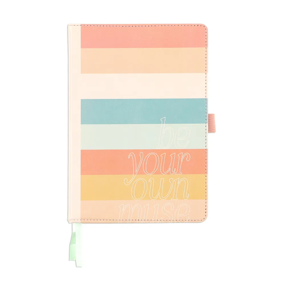 Happy Planner Sunset Stripe journal pointille 80 feuilles papier epais
