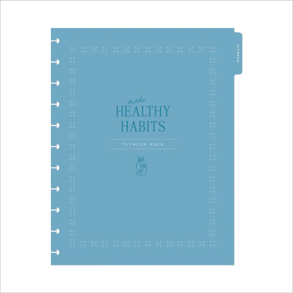 Happy Planner Big Fitness planner 6 mois spécialité