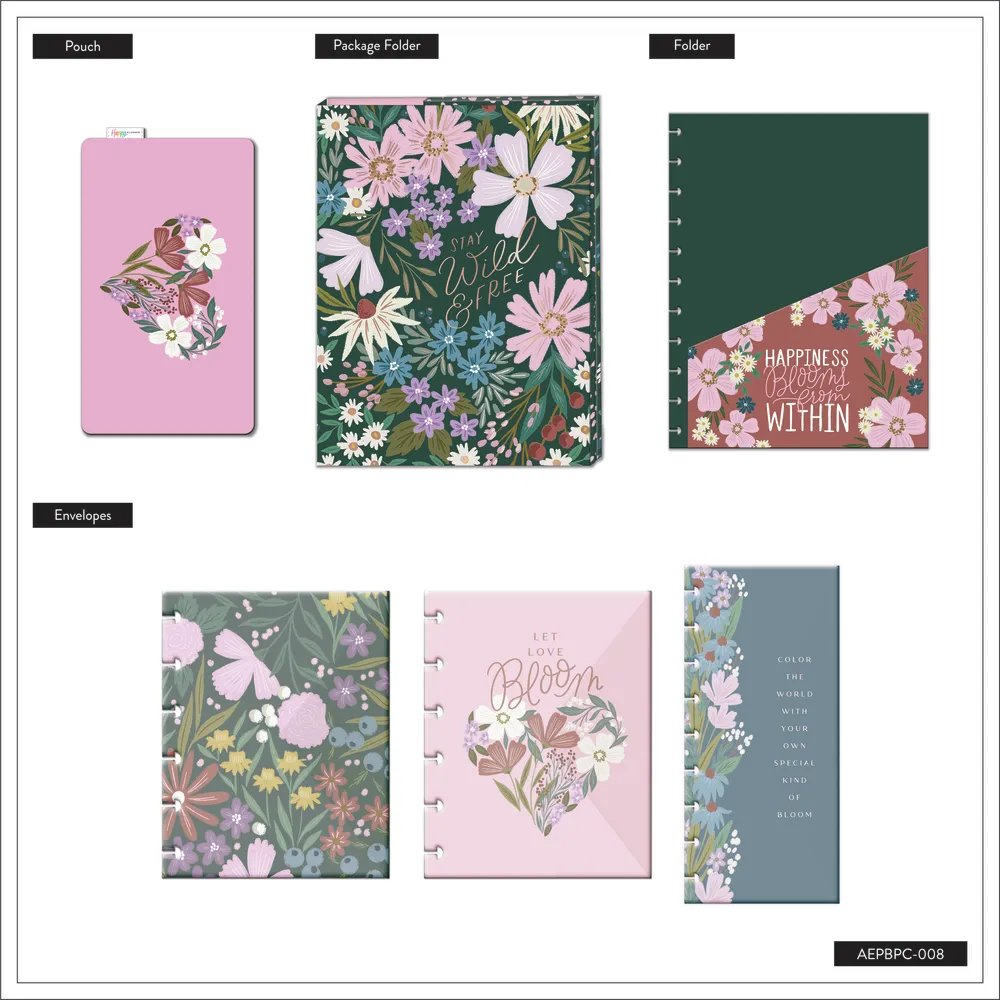 Happy Planner Made to Bloom kit compagnon Big floral