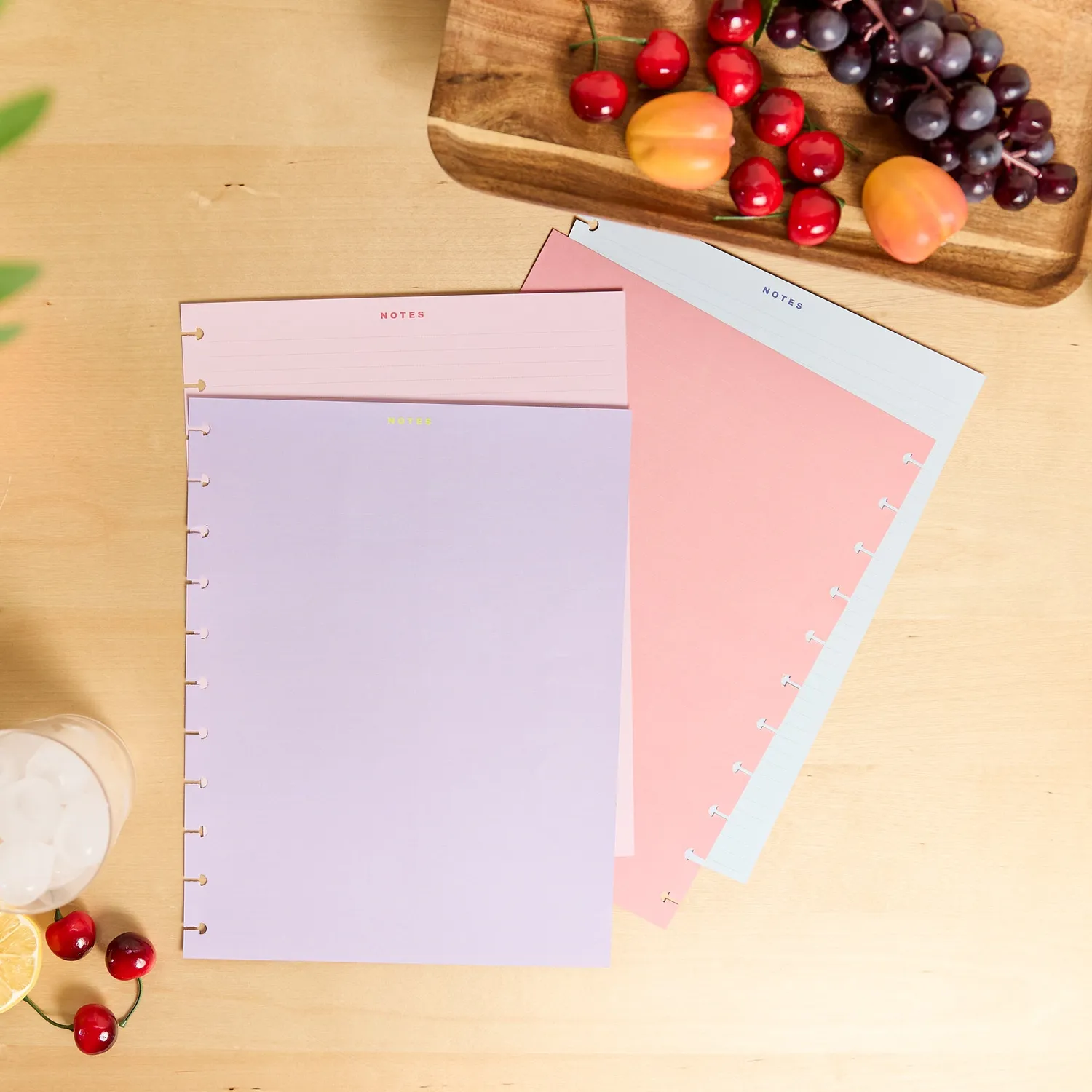 Happy Planner Sunshine Splash recharge papier big 40 feuilles