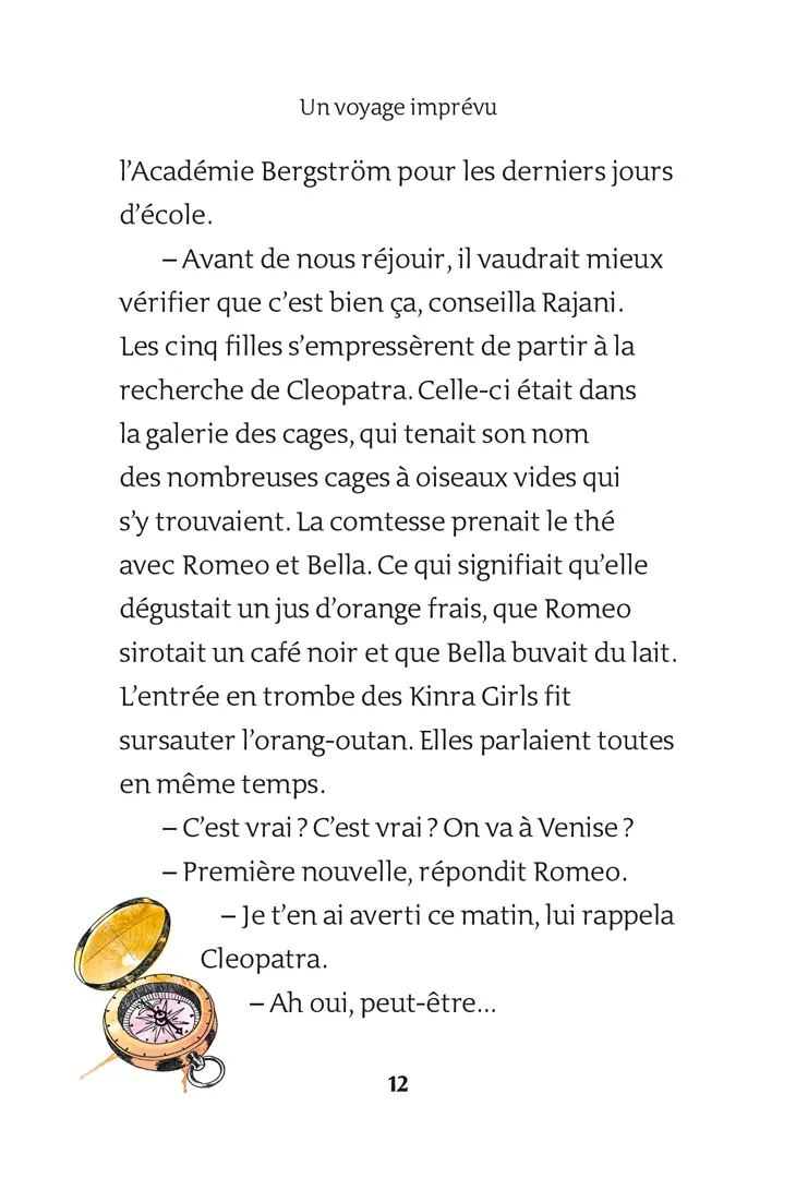 Kinra Girls Destination Mystère Tome 4 roman fantôme de Venise