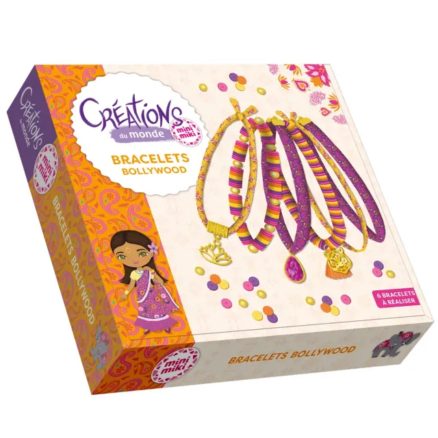 Frigobloc Minimiki Bracelets Bollywood coffret 6 bijoux
