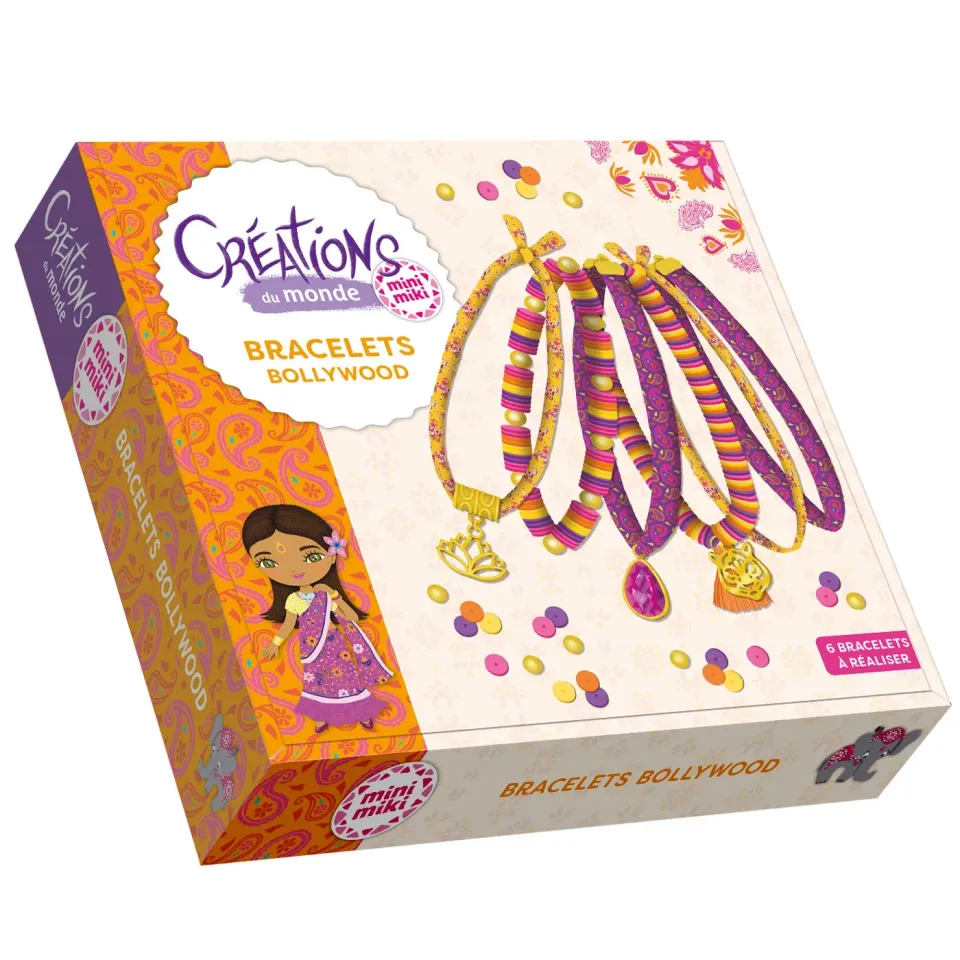 Frigobloc Minimiki Bracelets Bollywood coffret 6 bijoux