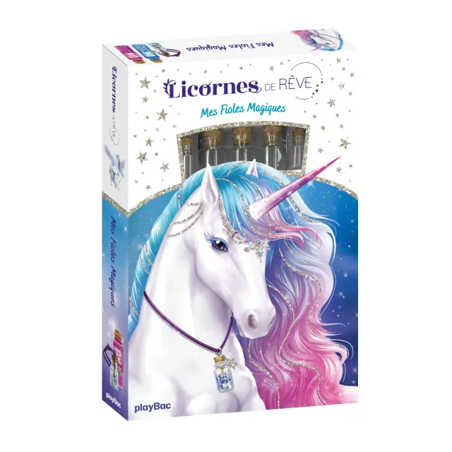 Frigobloc Licornes de rêve fioles magiques coffret