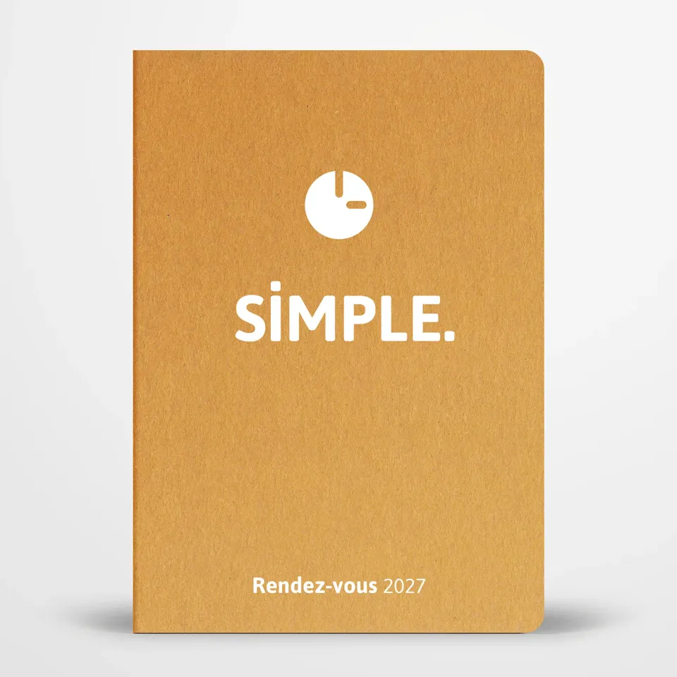 My365 SIMPLE Rendez-vous agenda semainier 2027 couverture