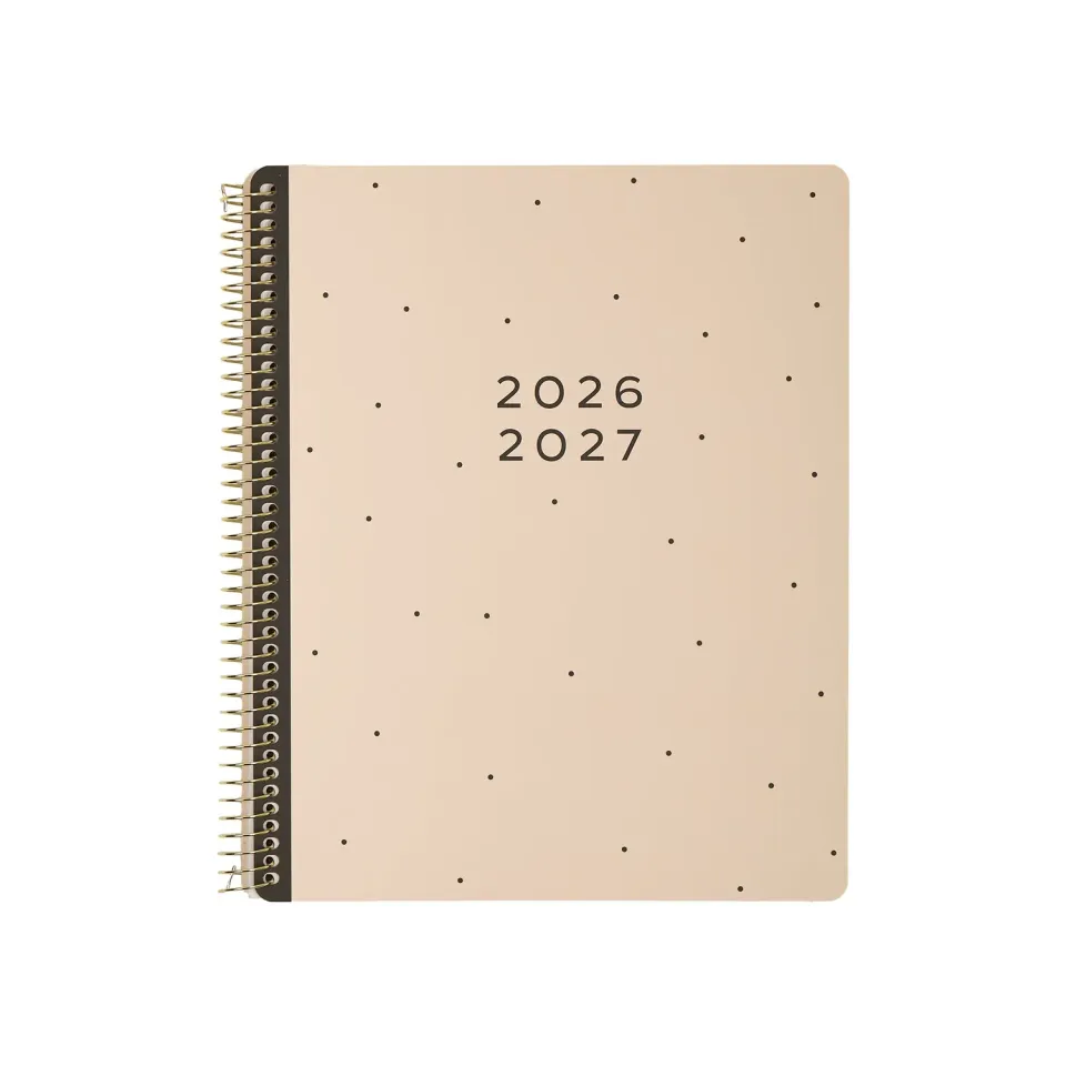 Happy Planner GO BIG Minimalist Dot agenda spiralé 15 mois dashboard