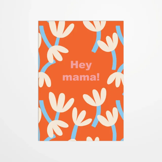 My365 Jennifer Bouron Hey mama carte postale