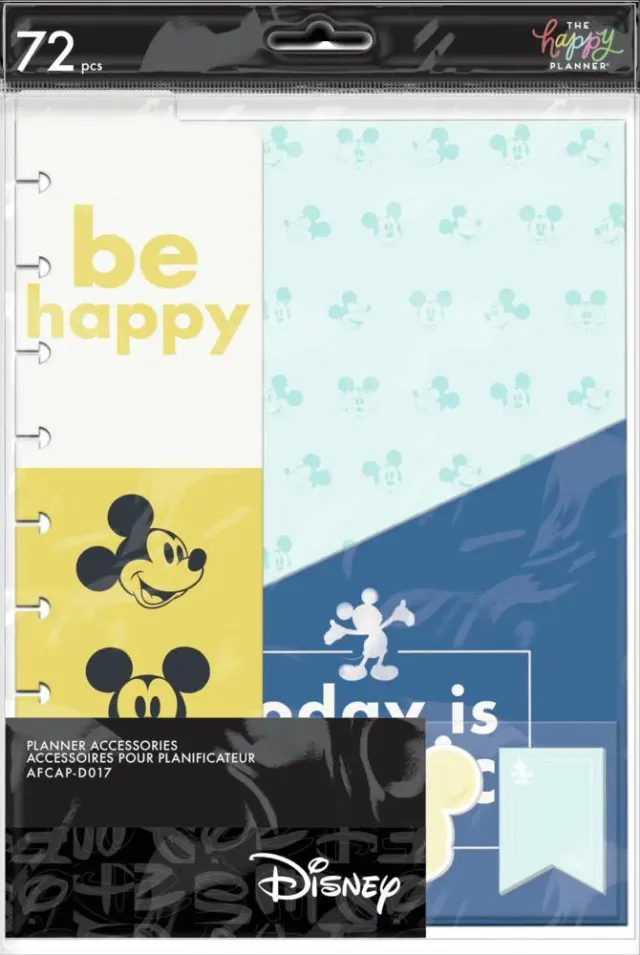 Happy Planner Disney Mickey Colorblock kit accessoires Classic