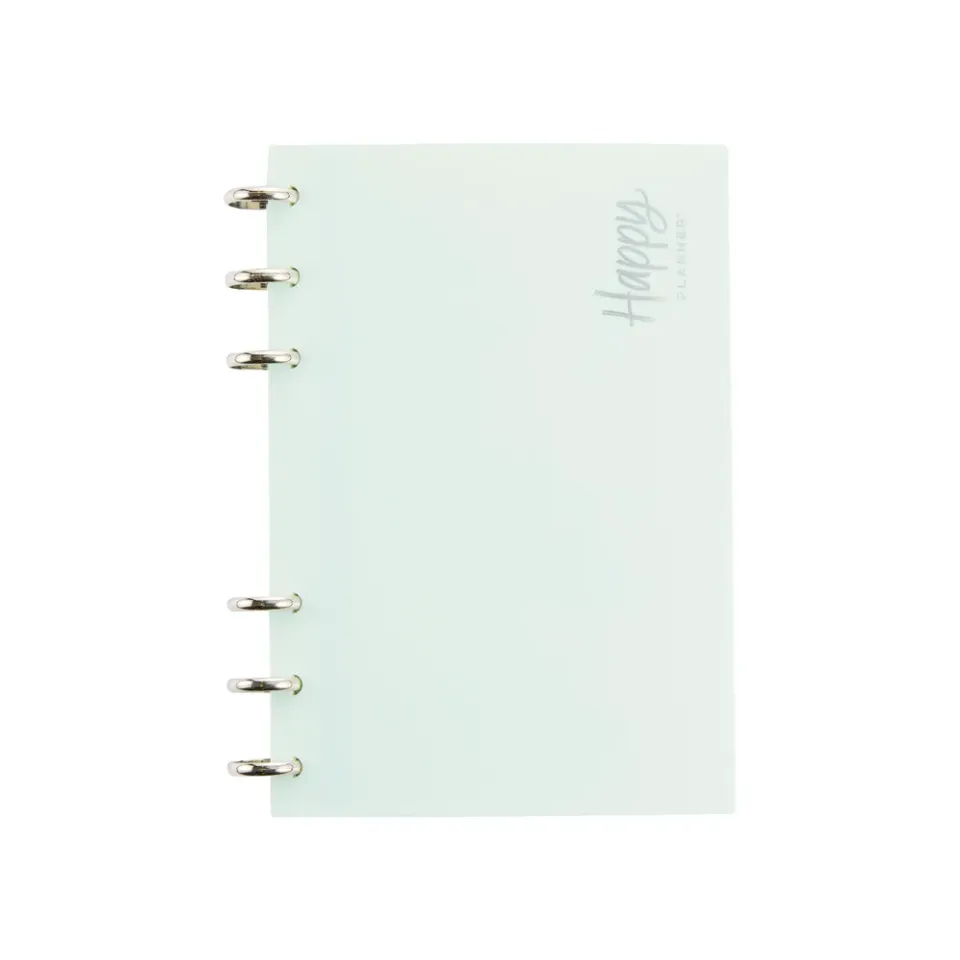 Happy Planner Frosted Mint agenda chevalet semainier 52 feuilles