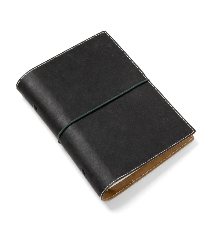 Filofax Eco Essential Personal organiseur ébène vegan