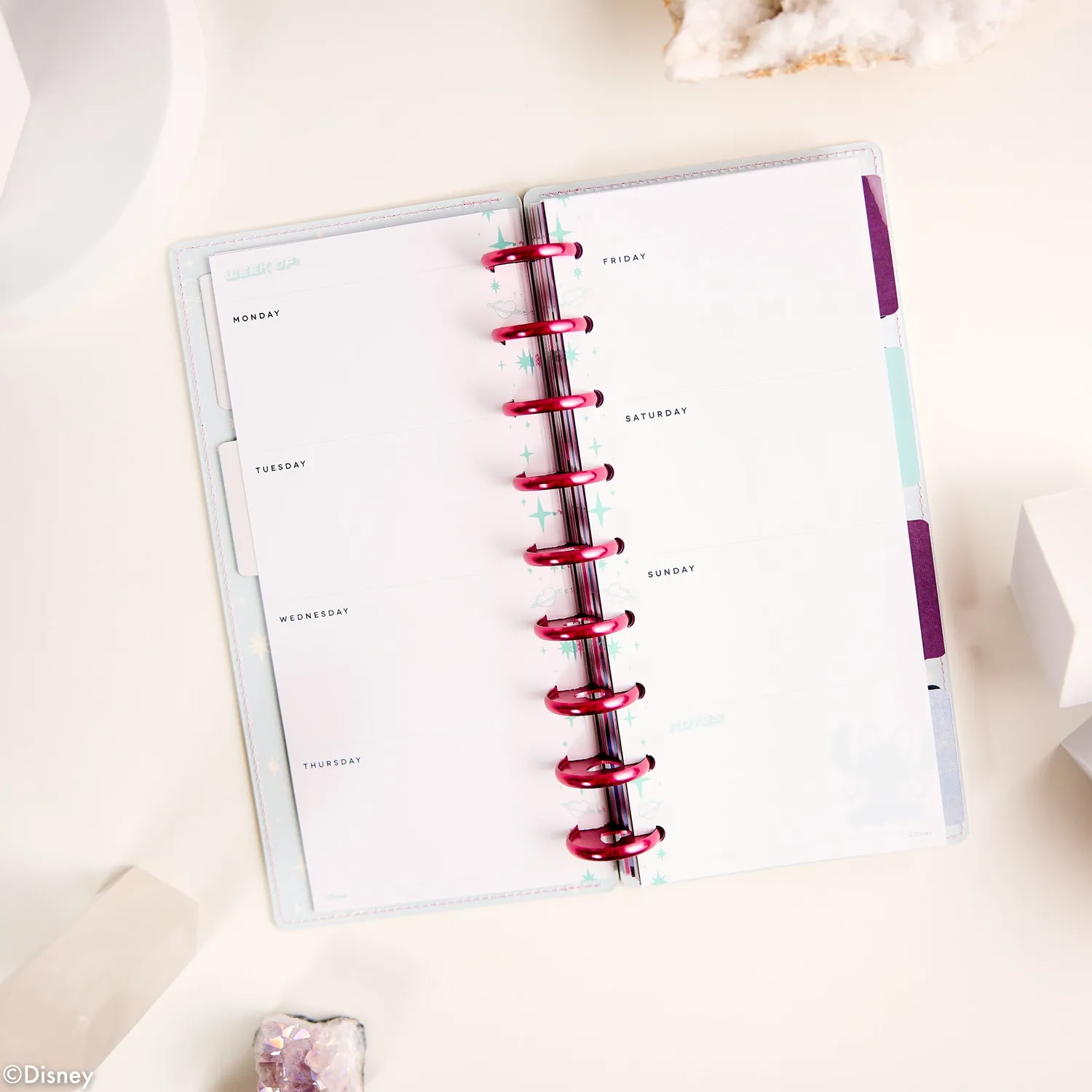 Happy Planner Disney Stitch Angel coffret Be Happy Box