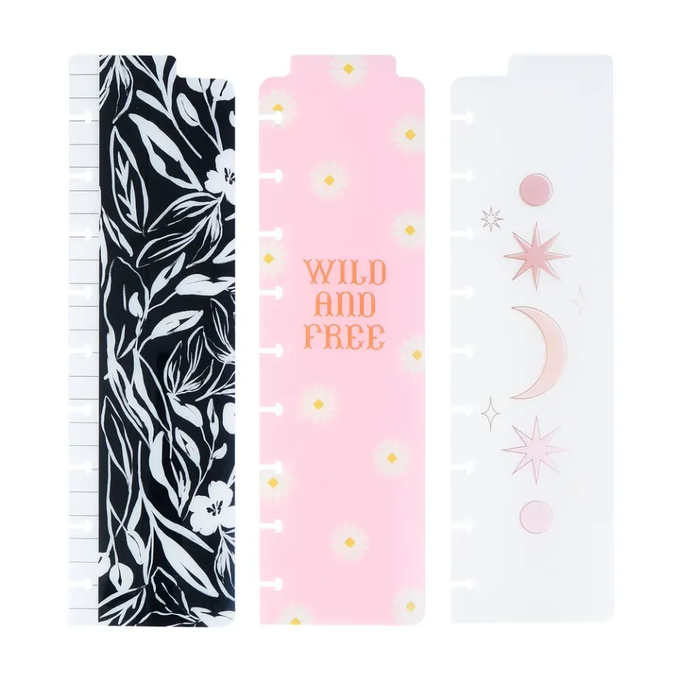 Happy Planner Sparkle & Bloom marque-pages Classic lot 3
