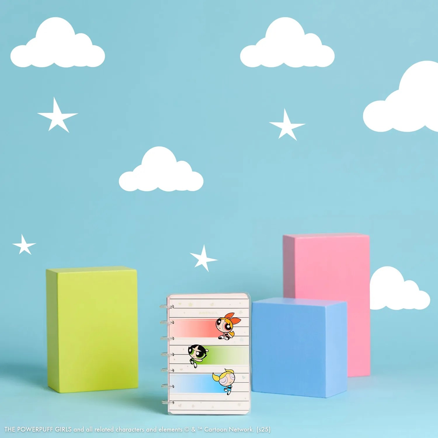 Happy Planner Powerpuff Girls agenda mini horizontal 2026-2027