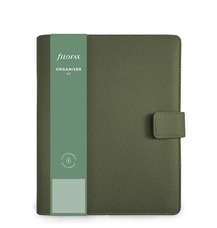 Filofax Camden A5 organiseur recyclé