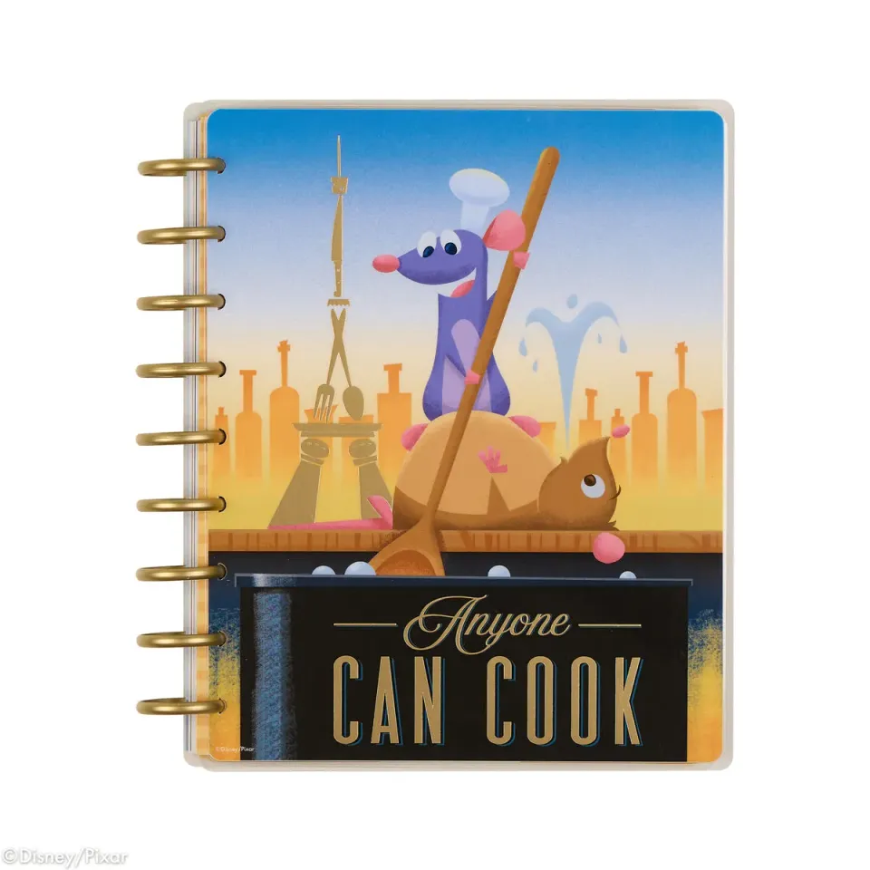Happy Planner Disney Ratatouille organiseur recettes 81 feuilles
