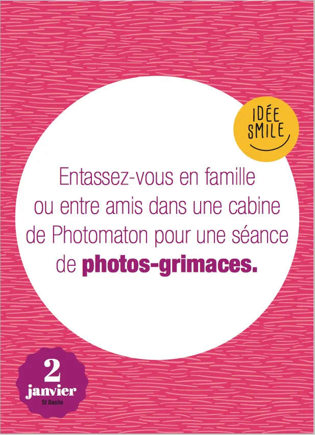 Frigobloc L'Année à Bloc Idées Positives éphéméride 365 jours