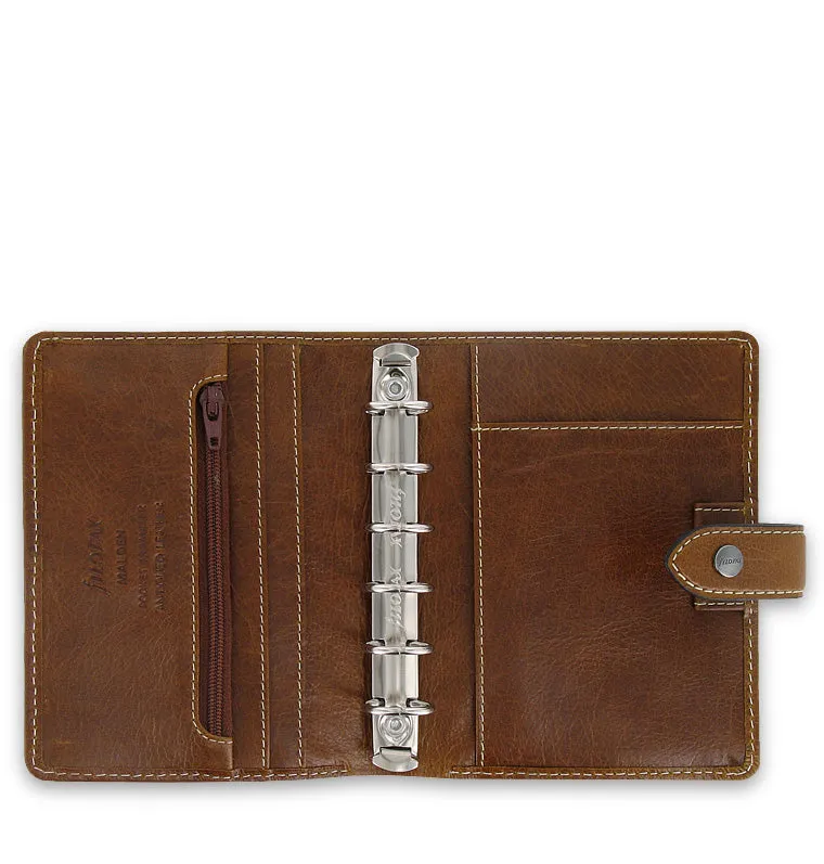 Filofax Malden Pocket organiseur cuir ocre