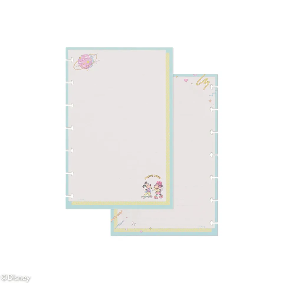 Happy Planner Mickey Retro recharge Mini lignée 40
