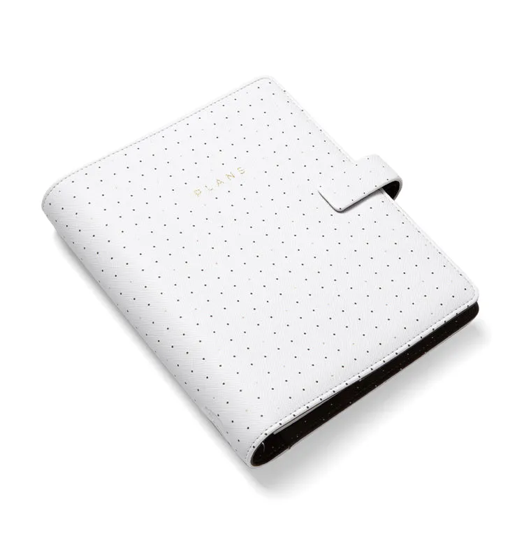 Filofax Moonlight Organiser A5 agenda à anneaux blanc