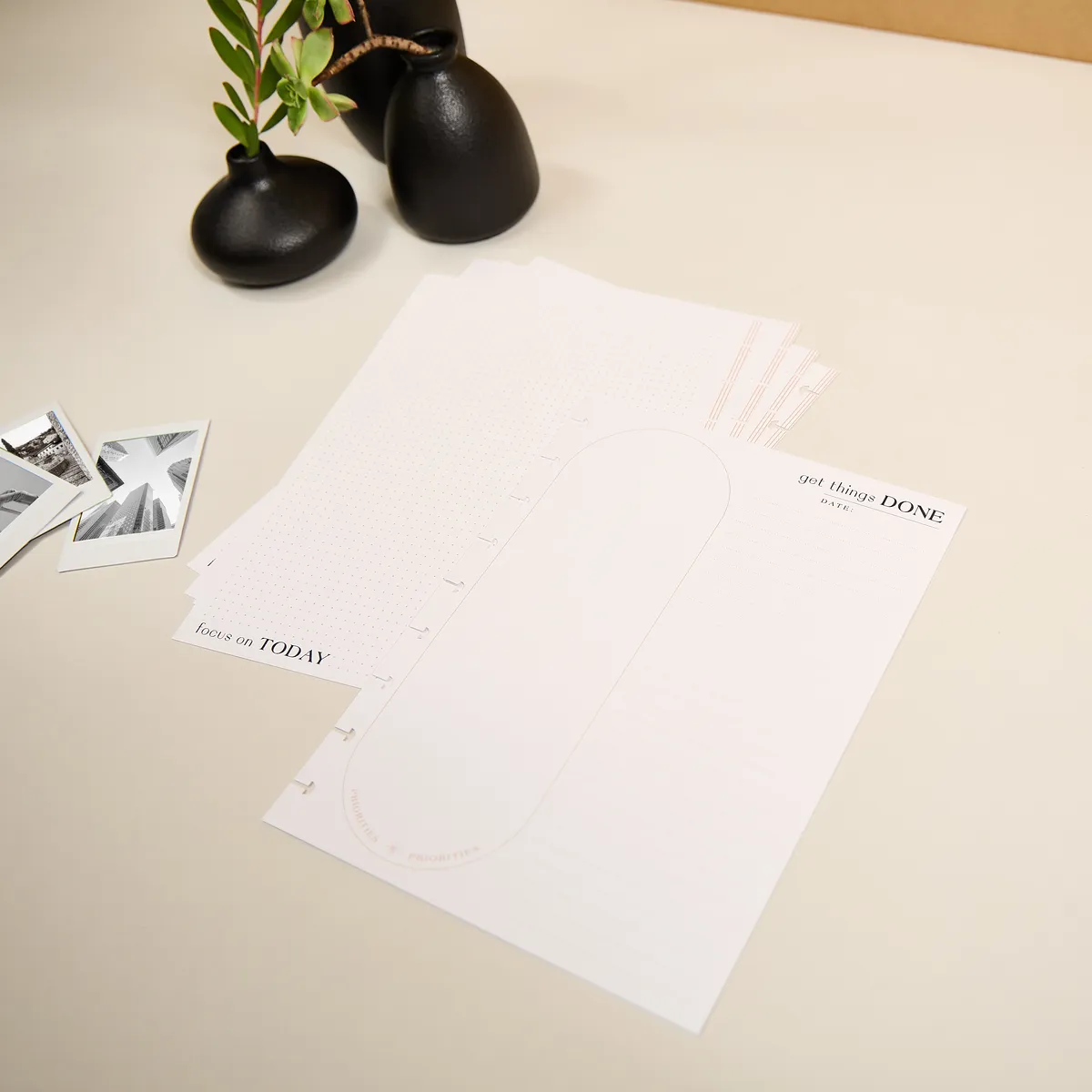 Happy Planner Modern Craft recharge Classic 40 feuilles dashboard