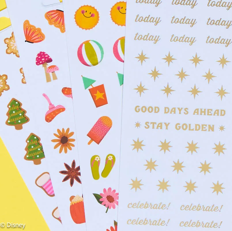 Happy Planner Jess Miller Draws stickers saisons 8 planches