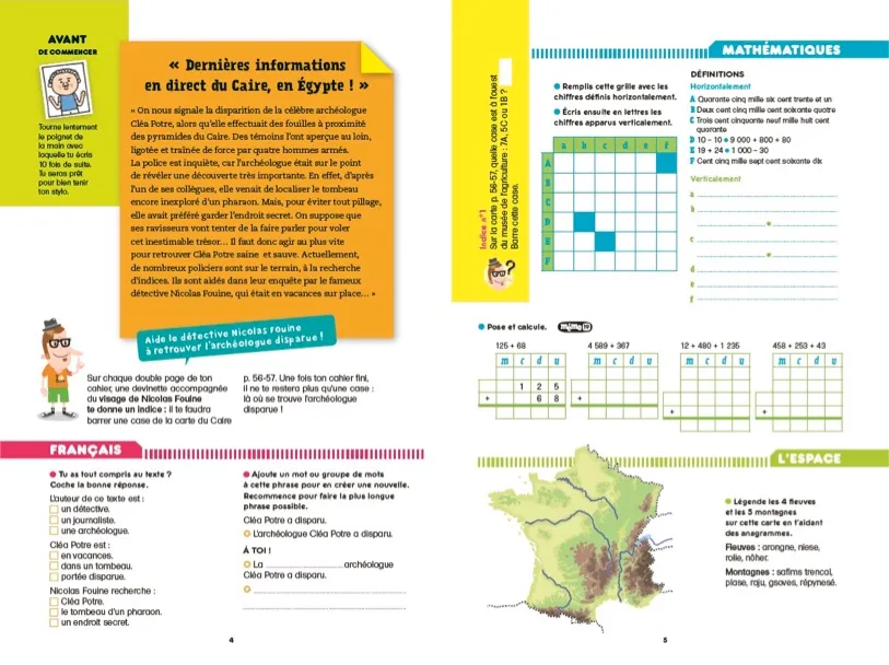 Les Incollables CE2-CM1 cahier de vacances 2019 toutes matières