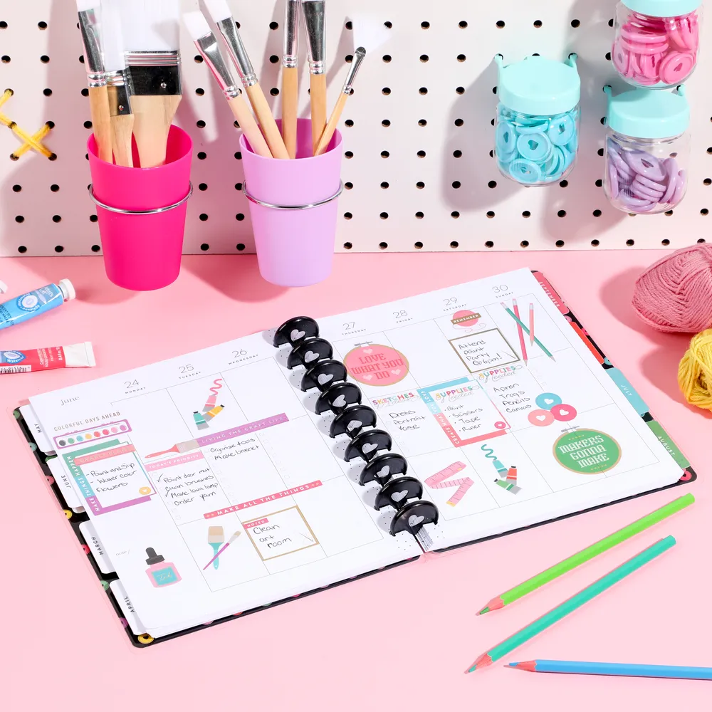 Happy Planner Miss Maker stickers agenda 30 planches 718 icons bricolage