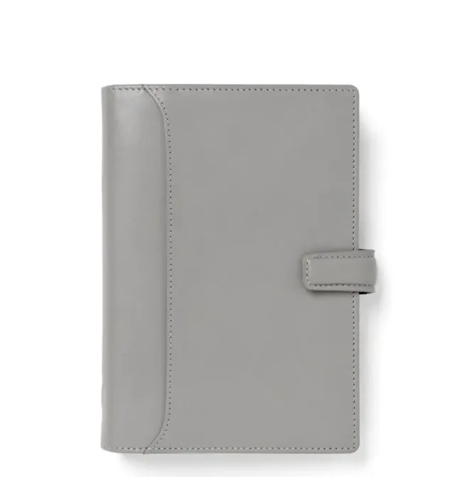 Filofax Lockwood Personal organiseur cuir gris