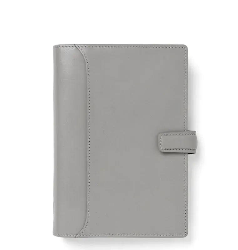 Filofax Lockwood Personal organiseur cuir gris