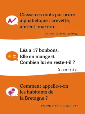 Les Incollables Famille Enfants vs Parents boîte quiz 3 niveaux