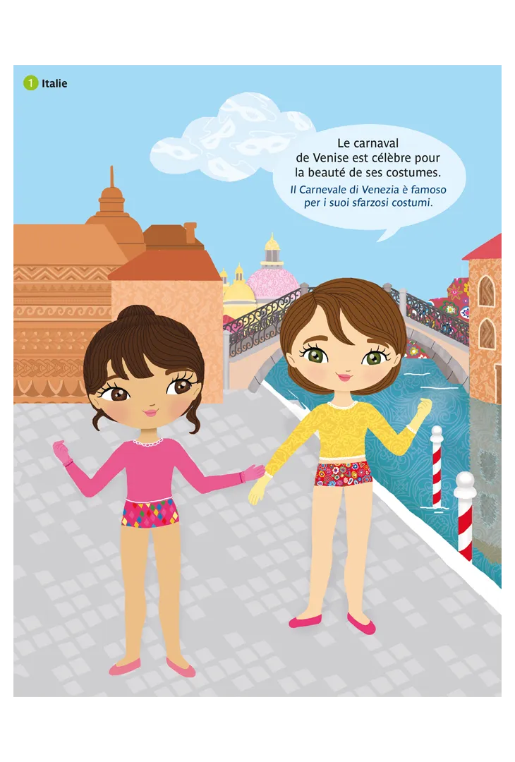 Frigobloc Minimiki Fêtes du monde cahier stickers 300