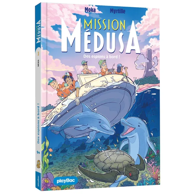Frigobloc Mission Médusa Tome 3 roman jeunesse espions à bord
